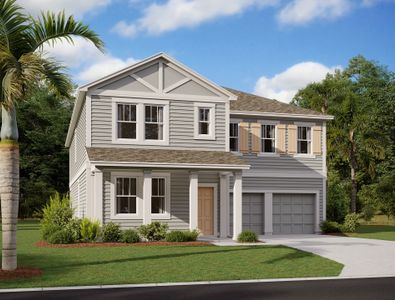 New construction Single-Family house Griffin II, Round Lake Road, Mount Dora, FL 32757 - photo