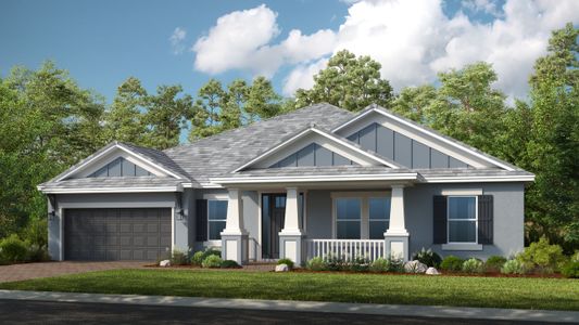 New construction Single-Family house 11172 Manor House Lane, Odessa, FL 33556 Abaco- photo 0