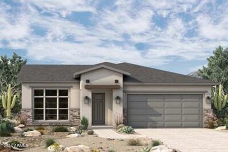 New construction Single-Family house 5515 N 194Th Avenue, Litchfield Park, AZ 85340 The Woodshire- photo 0