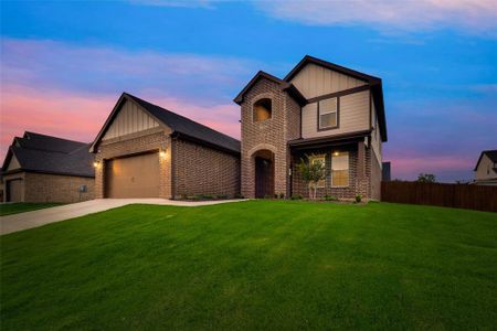 New construction Single-Family house 800 Feather Edge Drive, Springtown, TX 76082 Barrow- photo