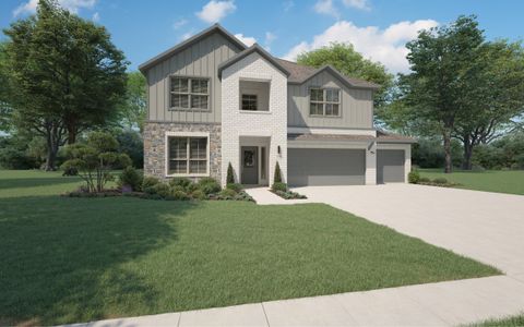 New construction Single-Family house 1253 La Bamba Drive, Haslet, TX 76052 Winters | Madero- photo 0 0