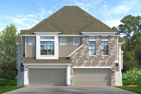 New construction Townhouse house 110 Canary Island Circle, Montgomery, TX 77316 - photo 3 3
