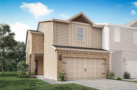 New construction Townhouse house 497 Mb'S Way, Pilot Point, TX 76258 - photo 0 0