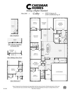 New construction Single-Family house 239 Oak Blossom Rd, Liberty Hill, TX 78642 Colby- photo