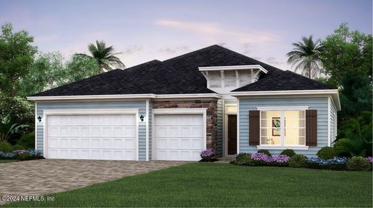 New construction Single-Family house 2739 Firelight Lane, Green Cove Springs, FL 32043 Tivoli- photo 0