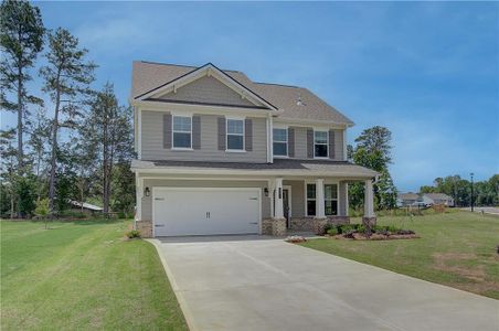 New construction Single-Family house 501 Teversham Drive, Mcdonough, GA 30253 Devon- photo 0