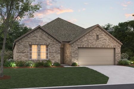 New construction Single-Family house 7554 Wild Mint Trail, Grand Prairie, TX 76084 Moscoso - 40' Smart Series- photo 0