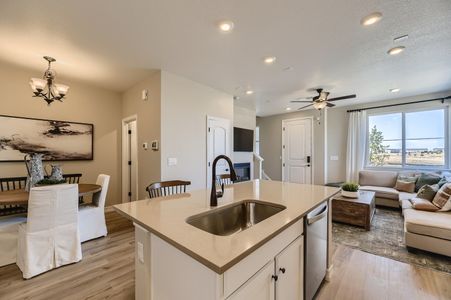 New construction Duplex house 18008 Herrera Drive, Parker, CO 80134 Westport- photo 18 18