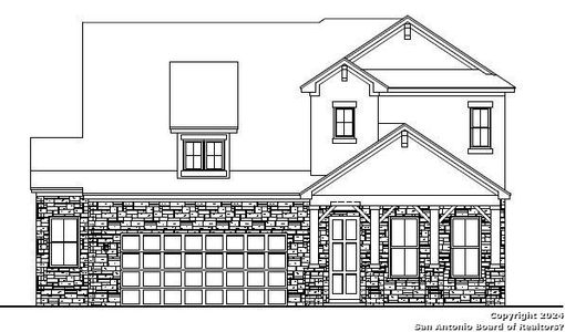 New construction Single-Family house 1812 Weinnacht, New Braunfels, TX 78132 Kinney- photo