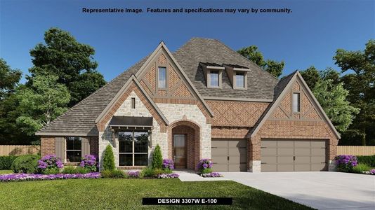 New construction Single-Family house Design 3307W, 1706 Kinder Run, San Antonio, TX 78260 - photo