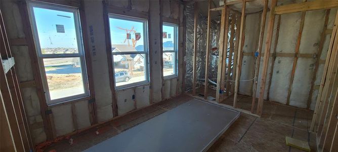 New construction Single-Family house 519 Palo Brea Loop, Hutto, TX 78634 Cassidy Homeplan- photo 22 22