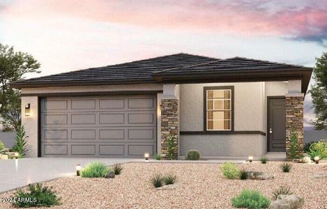 New construction Single-Family house 1853 S 245Th Drive, Buckeye, AZ 85326 - photo 0