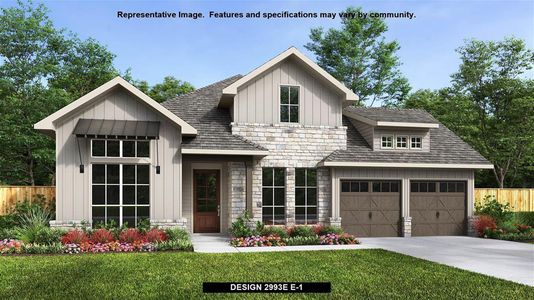 New construction Single-Family house 8512 Turaco Trail, Austin, TX 78744 Design 2993E- photo 1