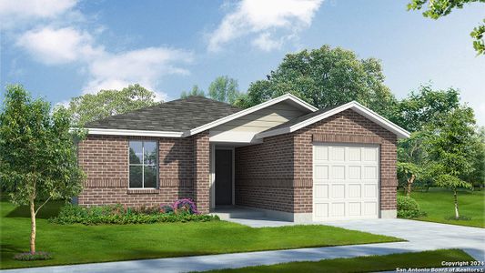 New construction Single-Family house 15338 House Wren Way, San Antonio, TX 78253 The Garland- photo 0 0