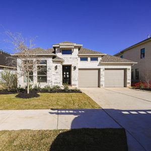 New construction Single-Family house 140 Groundhog Drive, Buda, TX 78610 Design 2443H- photo 0 0