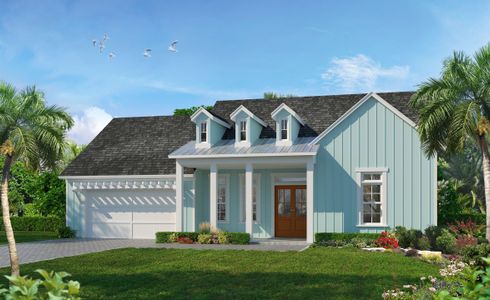 New construction Single-Family house 7012 Sail View Lane, Apollo Beach, FL 33572 - photo 0