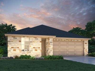 New construction Single-Family house 6402 Dragride Road, Buda, TX 78610 The Briscoe (820)- photo 0