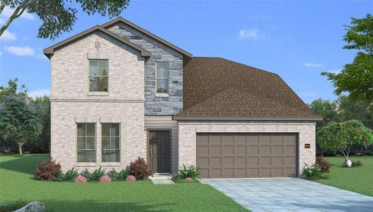 New construction Single-Family house 11033 Texanum Trail, Fort Worth, TX 76108 Teak II G- photo 6 6