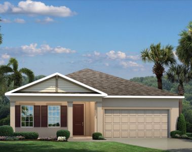 New construction Single-Family house 5886 Piney Shrub Place, Saint Cloud, FL 34771 Panama- photo 0