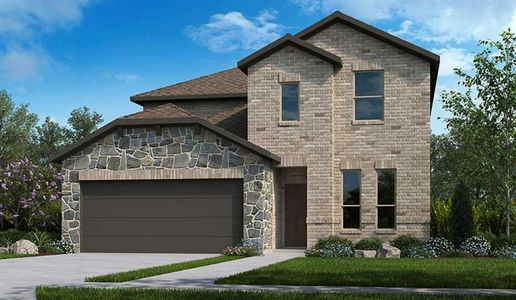 New construction Single-Family house 113 CT Anejo Bluff, Georgetown, TX 78628 Jasmine- photo 0 0