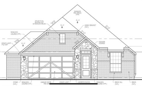 New construction Single-Family house 139 Lakeview Circle, Pilot Point, TX 76258 - photo 0