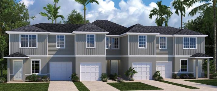 New construction Townhouse house 12277 Grizzly Lane, New Port Richey, FL 34654 - photo 0