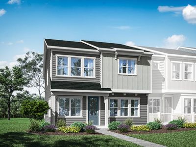 New construction Townhouse house Plan 4, 5907 Wetlands Alley, Charlotte, NC 28215 - photo