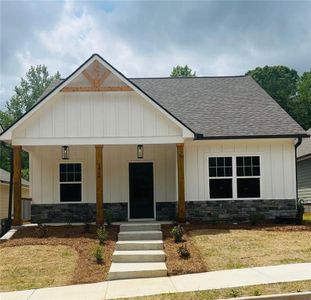 New construction Single-Family house 372 Creek Wood Park Drive, Ball Ground, GA 30107 - photo 0