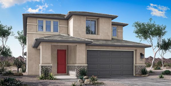 New construction Single-Family house 1001 W. Macaw Court, Queen Creek, AZ 85140 Desert Rose- photo 3 3