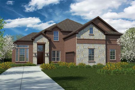 New construction Single-Family house 5650 Ranger Drive, Midlothian, TX 76065 Valley Spring J- photo 37 37