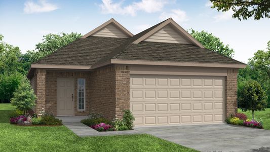 New construction Single-Family house The Charlotte, 4366 Mcgregor Bluff Lane, Conroe, TX 77304 - photo