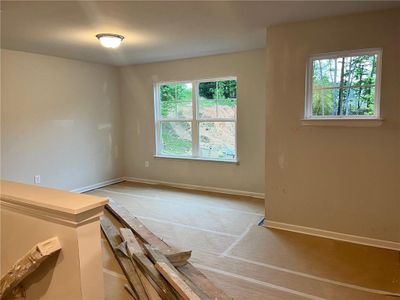 New construction Single-Family house 305 Riverwood Pass, Dallas, GA 30157 The Willow D - Unfinished Basement- photo 58 58