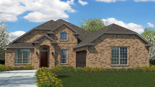 New construction Single-Family house 3480 Hidden Hollow Drive, Grand Prairie, TX 76065 ROUND TOP J- photo 0 0