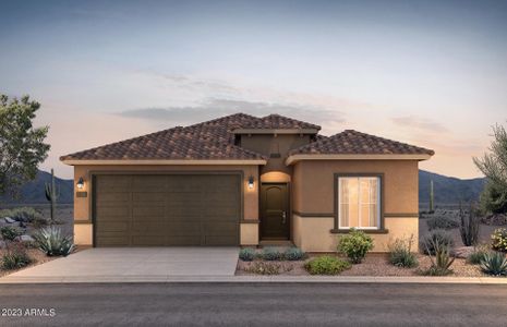 New construction Single-Family house 18091 N Presley Lane, Maricopa, AZ 85138 - photo 0