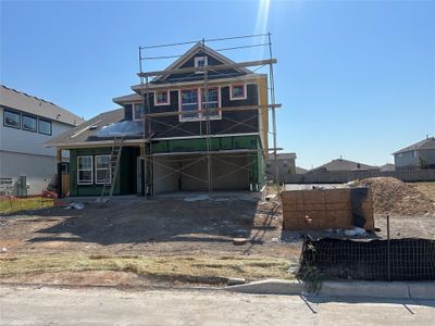 New construction Single-Family house 12513 Cockatto Xing, Manor, TX 78653 Leilana- photo 0