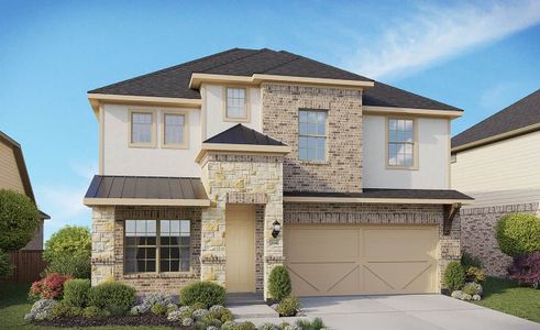 New construction Single-Family house Enclave Series - Capri II, 21003 Medina River Drive, Cypress, TX 77433 - photo