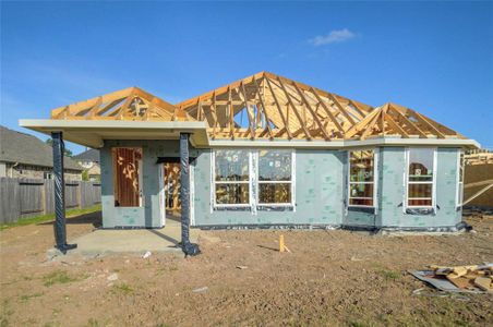 New construction Single-Family house 319 Riesling Drive, Alvin, TX 77511 The Wetherby- photo 16 16