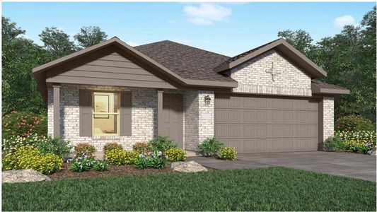 New construction Single-Family house 1626 Blue Cypress Drive, Rosenberg, TX 77471 Agora- photo 0 0