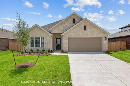 New construction Single-Family house 21706 Burgos Plaza Drive, Tomball, TX 77377 - photo 0