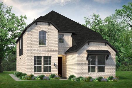 New construction Single-Family house 548 Baker Ct, Fate, TX 75189 Willow- photo 0