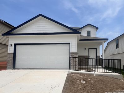 New construction Single-Family house 13747 Pinkston, San Antonio, TX 78252 Woodland- photo 0 0