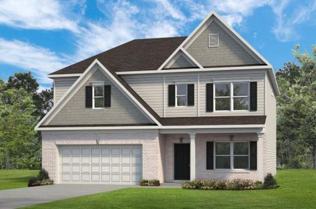 New construction Single-Family house 8 Jackson Farm Road, Cartersville, GA 30120 The Ellijay- photo 0