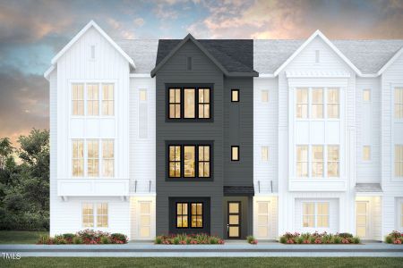 New construction Townhouse house 1169 Cottonsprings Drive, Wendell, NC 27591 Greenwich- photo 0 0