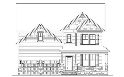 New construction Single-Family house 320 Pond Overlook Court, Knightdale, NC 27545 - photo 0