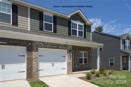 New construction Townhouse house 5319 Cherrie Kate Court, Stanley, NC 28164 Magnolia- photo 0 0