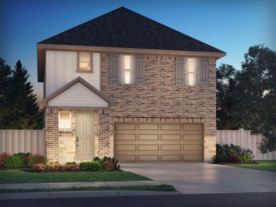 New construction Single-Family house 9413 Herons, Conroe, TX 77385 The Bryce (375)- photo 0