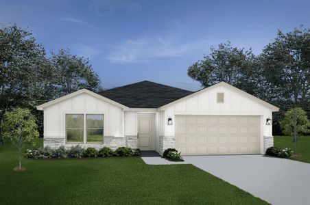 New construction Single-Family house Hemp Hill, Jarrell, TX 76537 - photo 0 0
