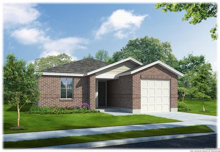 New construction Single-Family house 13906 Whisper Bend, San Antonio, TX 78252 The Garland- photo 0