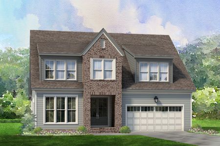 New construction Single-Family house 120 Mossy Falls Way, Wendell, NC 27591 Concord E- photo 0