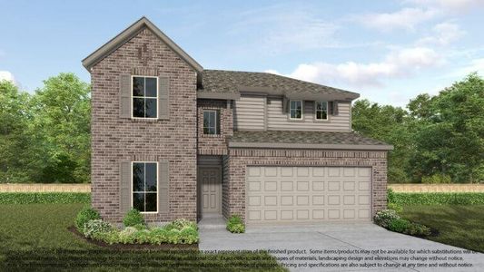 New construction Single-Family house 27019 Peaceful Cove Drive, Katy, TX 77493 Plan 269- photo 0